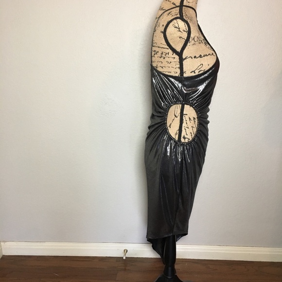 Metallic gray Express dress - Picture 2 of 4